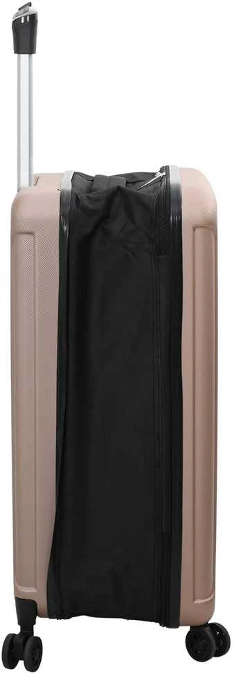 Lagaminas rožinis auksas 43 x 27 x 66 cm ABS plastikas