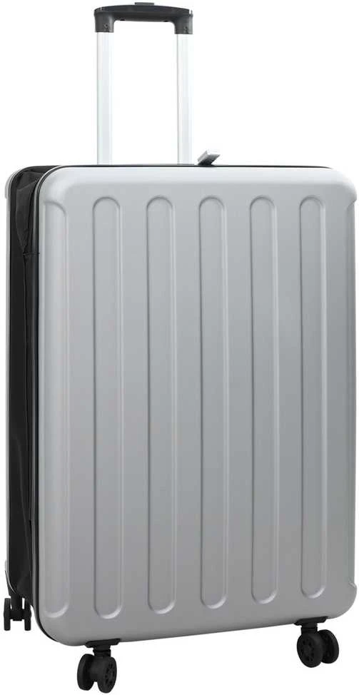 Lagaminas su užraktu Sidabro 50 x 30 x 76 cm ABS plastikas