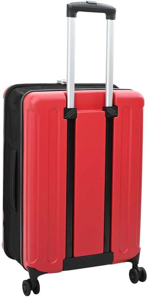 Lagaminas su užraktu Raudona 43 x 27 x 66 cm ABS plastikas