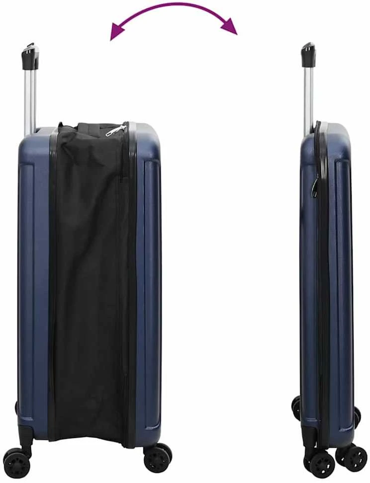 Lagaminas Tamsi mėlyna 34 x 23 x 55.5 cm ABS plastikas