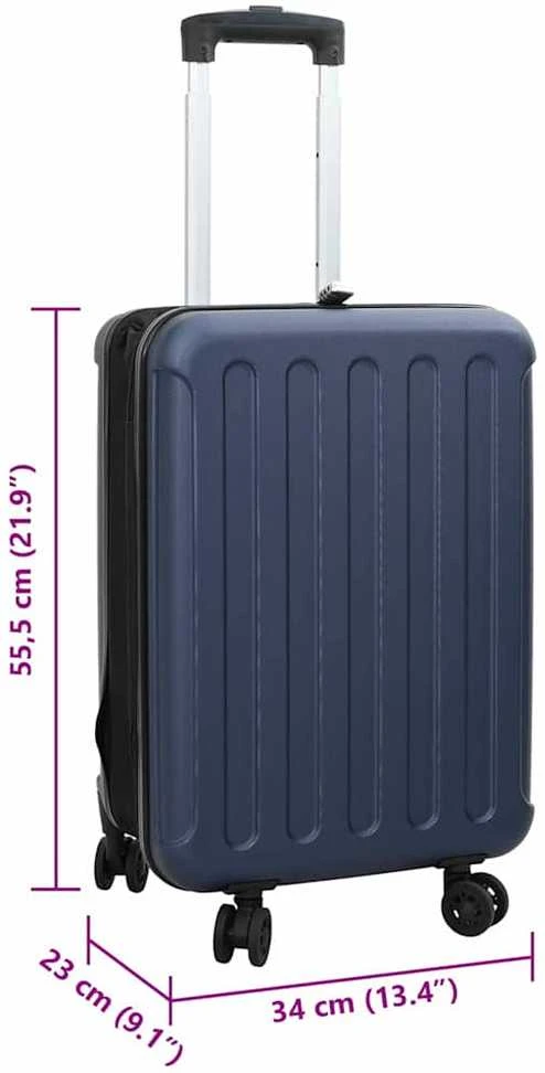 Lagaminas Tamsi mėlyna 34 x 23 x 55.5 cm ABS plastikas