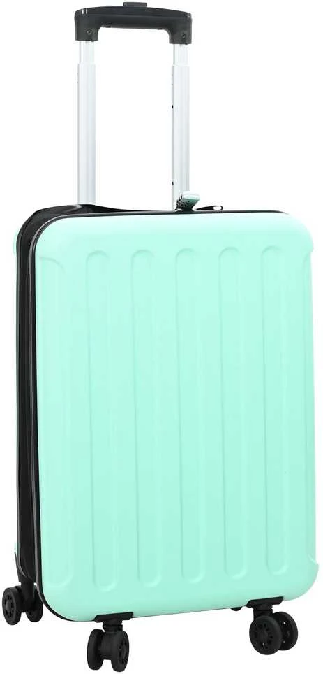 Kelioninis Lagaminas su užraktu Mėtų žalia 34 x 23 x 55.5 cm ABS plastikas