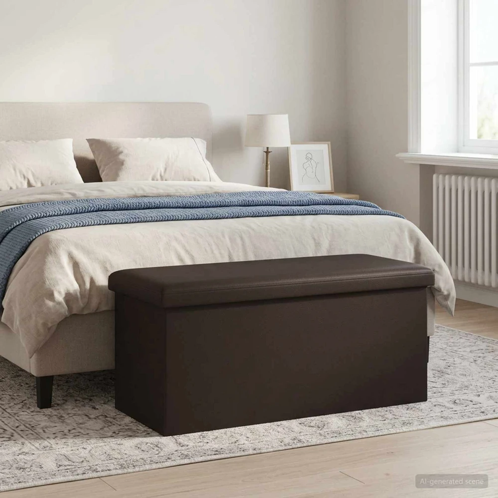 Sulankstomas saugojimo suolas Ruda 180 kg 80 L 77 x 38 x 38 cm