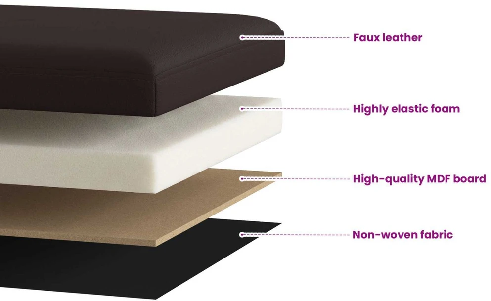 Sulankstomas saugojimo suolas Ruda 180 kg 80 L 77 x 38 x 38 cm