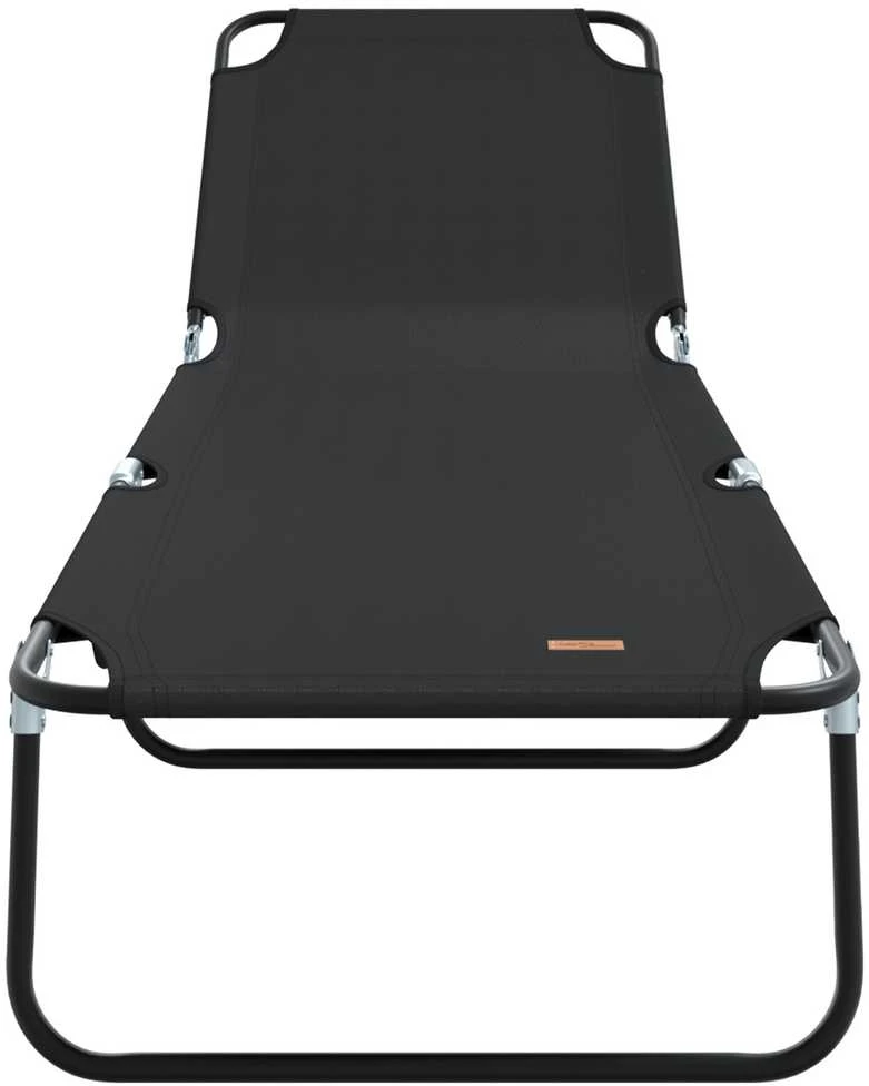 Sulankstomas gultas Juoda 188 x 57 x 86,5 cm Poliesteris