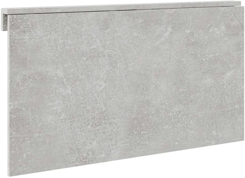 Sulankstomas sieninis staliukas, pilkas, 100x60x56cm, mediena