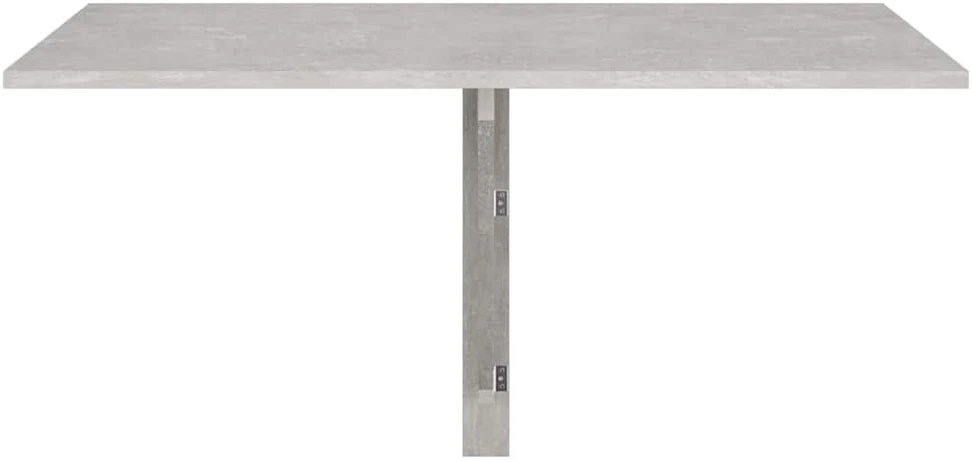 Sulankstomas sieninis staliukas, pilkas, 100x60x56cm, mediena
