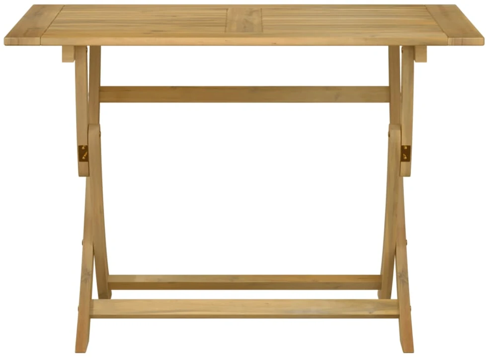 Sulankstomas sodo stalas, 110x55x75cm, akacijos masyvas