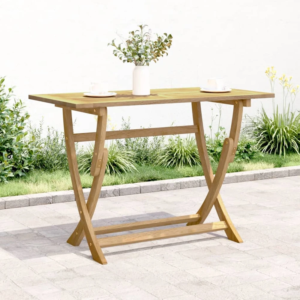 Sulankstomas sodo stalas, 110x55x75cm, akacijos masyvas