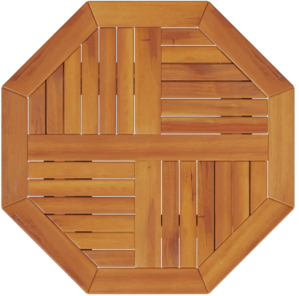 Sulankstomas sodo stalas, 60x75cm, akacijos medienos masyvas