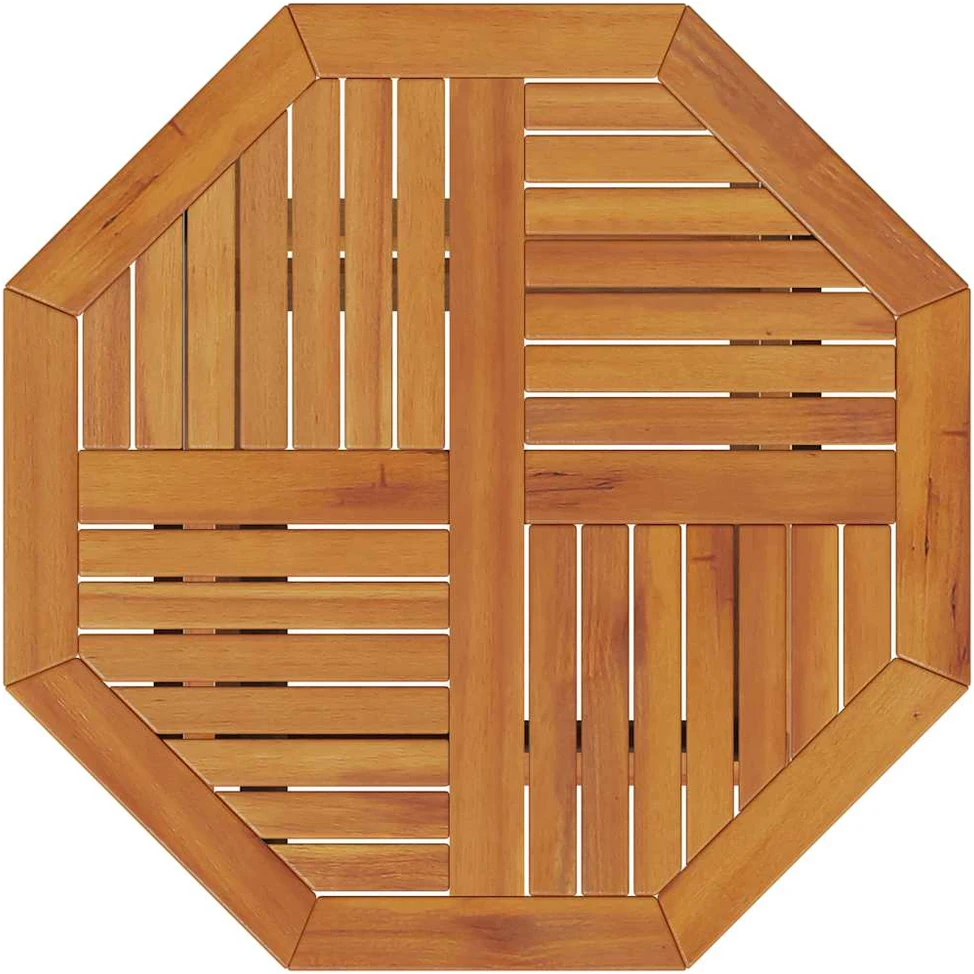 Sulankstomas sodo stalas, 70x75cm, akacijos medienos masyvas