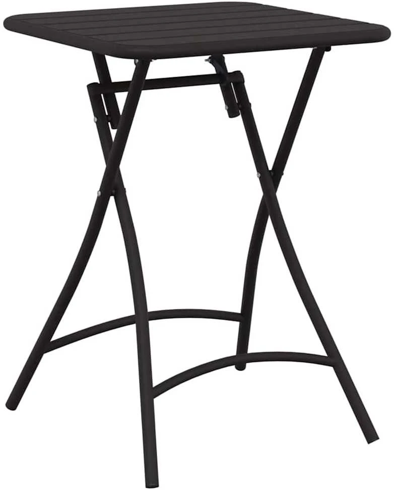 Bistro stalas Antracitas 55 x 55 x 72,5 cm Miltelinis plienas