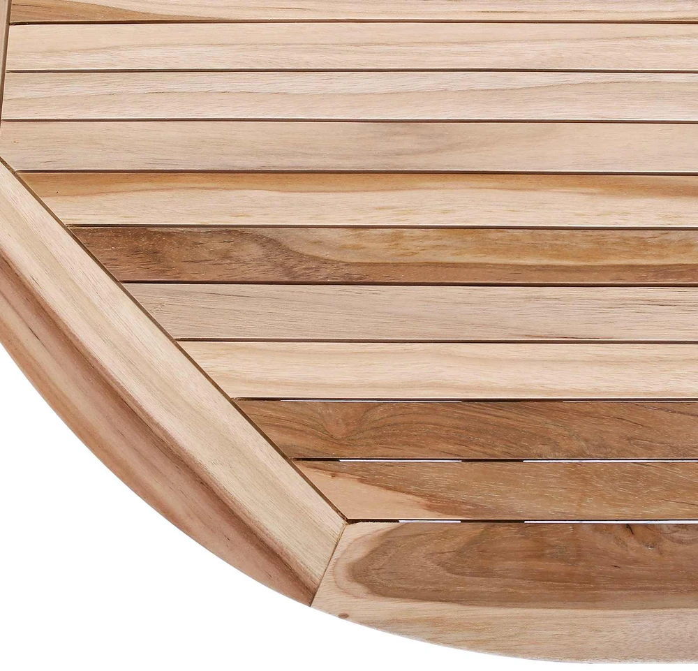 Sulankstomas sodo stalas Natūrali 160 x 80 x 76 cm