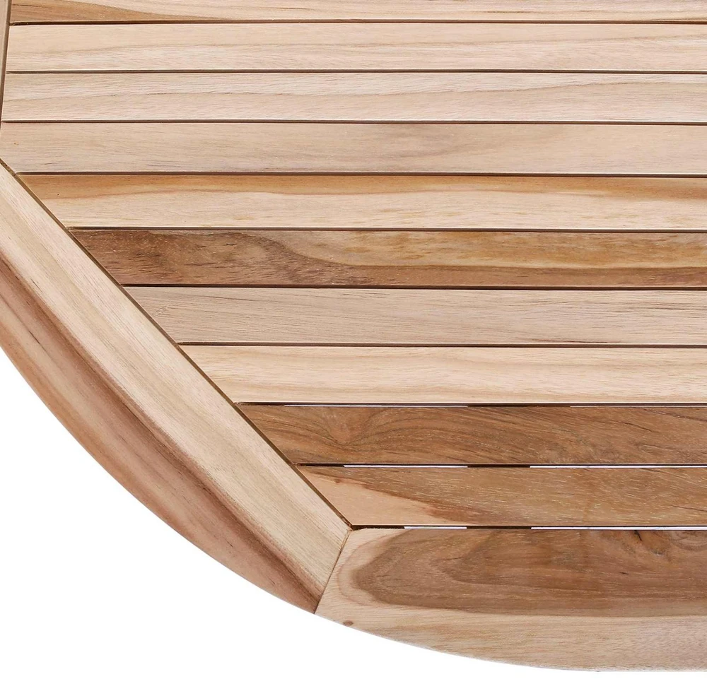 Sulankstomas sodo stalas Natūrali 160 x 80 x 76 cm