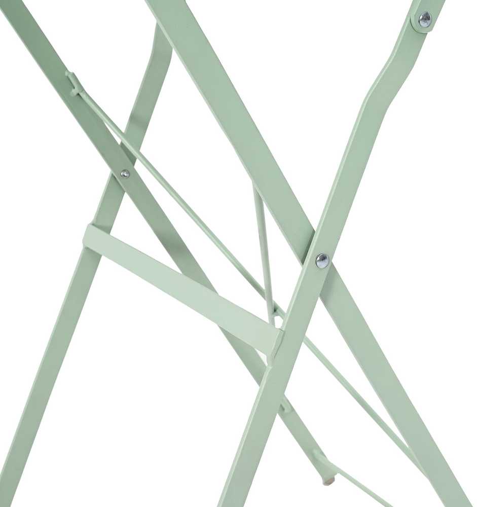 Bistro stalas Šviesiai mėtas Ø 50 x 71 cm Miltelinis plienas