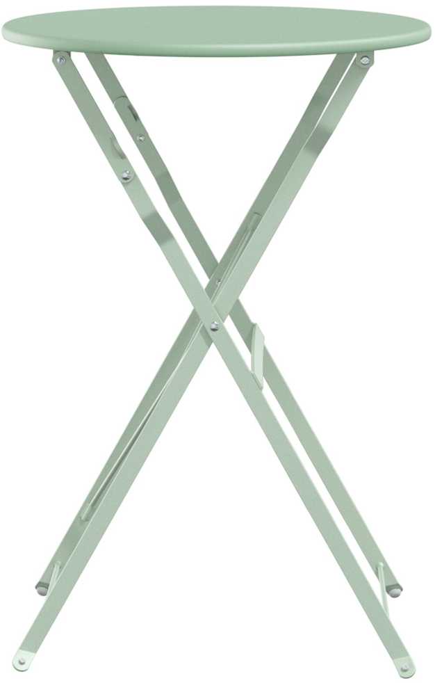 Bistro stalas Šviesiai mėtas Ø 50 x 71 cm Miltelinis plienas