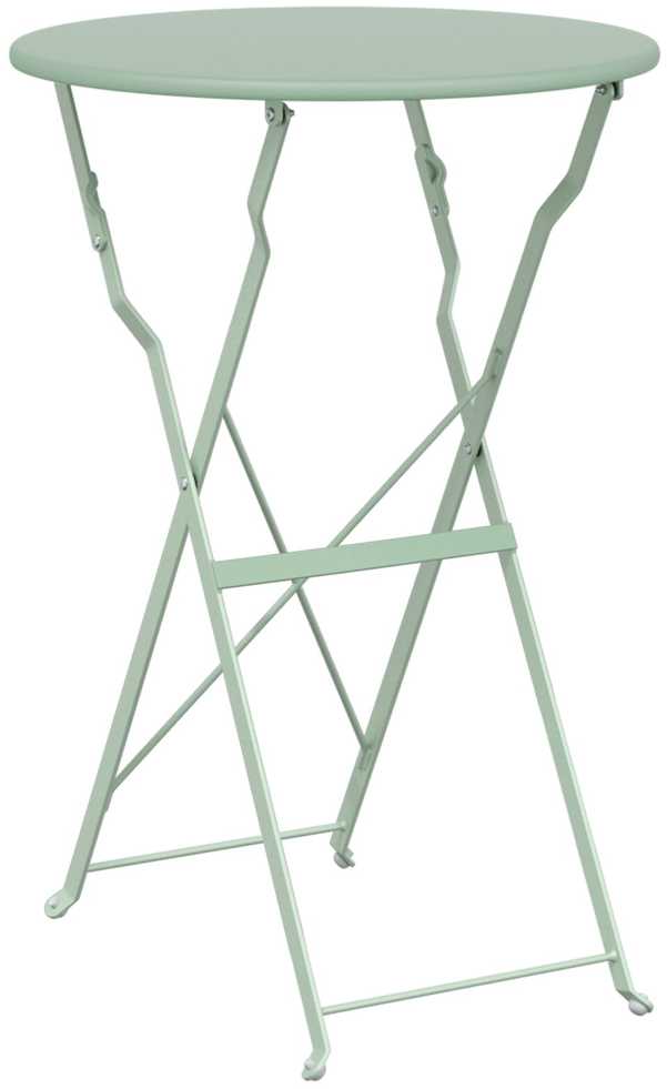 Bistro stalas Šviesiai mėtas Ø 50 x 71 cm Miltelinis plienas