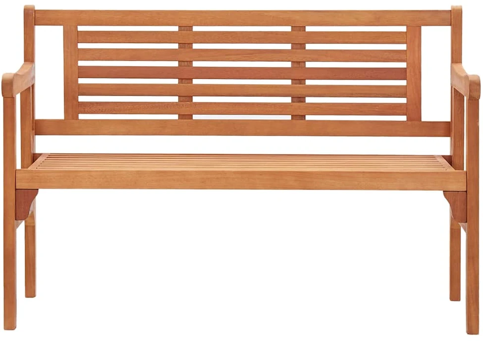Sulankstomas sodo suoliukas, 120cm, eukalipto medienos masyvas