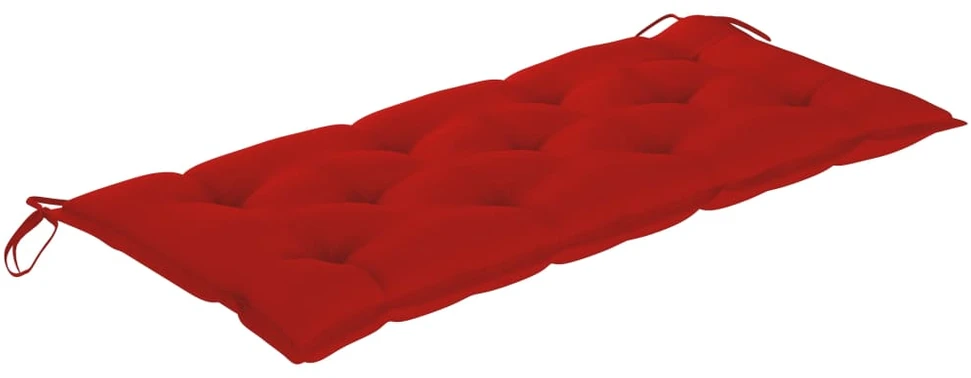 Sulankstomas sodo suoliukas su pagalvėle, 118cm, bambukas