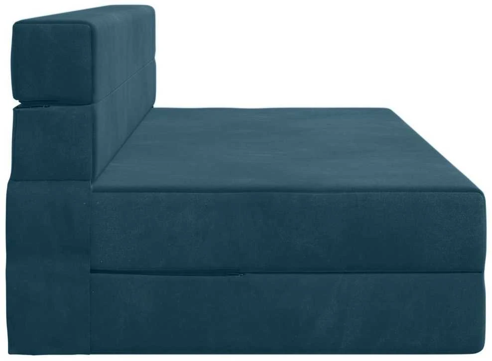 Sofa Sulankstomas Sofos Lova Mėlyna 152 x 86,5 x 60 cm Audinys