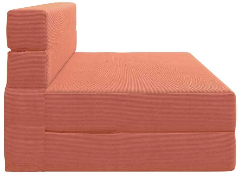 Sofa Sulankstomas Sofos Lova Raudona oranžinė 152 x 86,5 x 60 cm