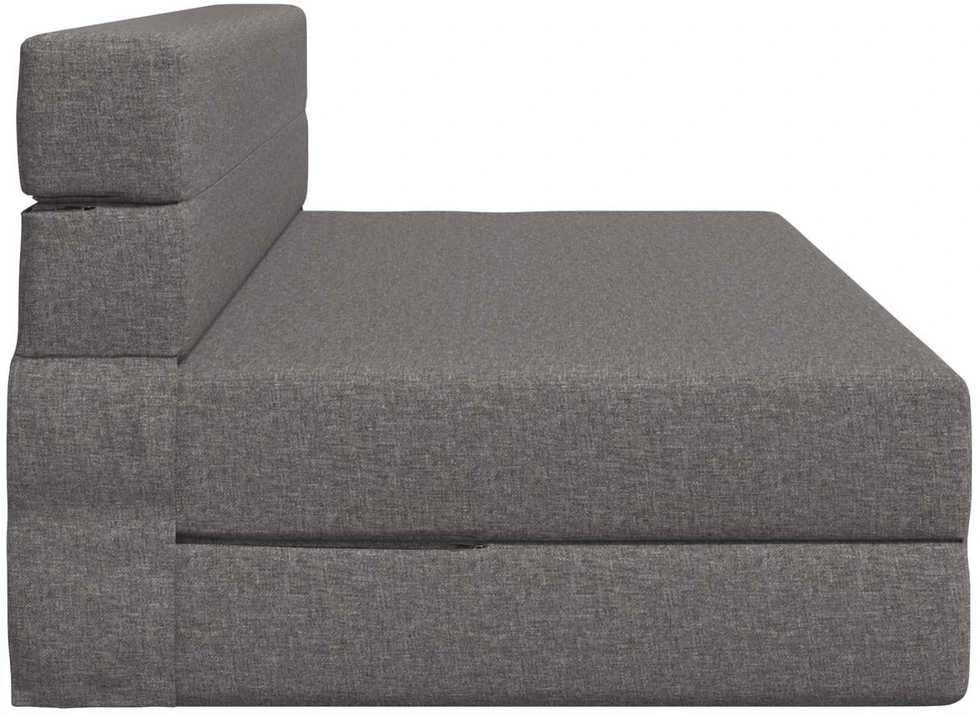 Sofa Sulankstomas Sofos Lova Šviesiai pilka 152 x 86,5 x 60 cm