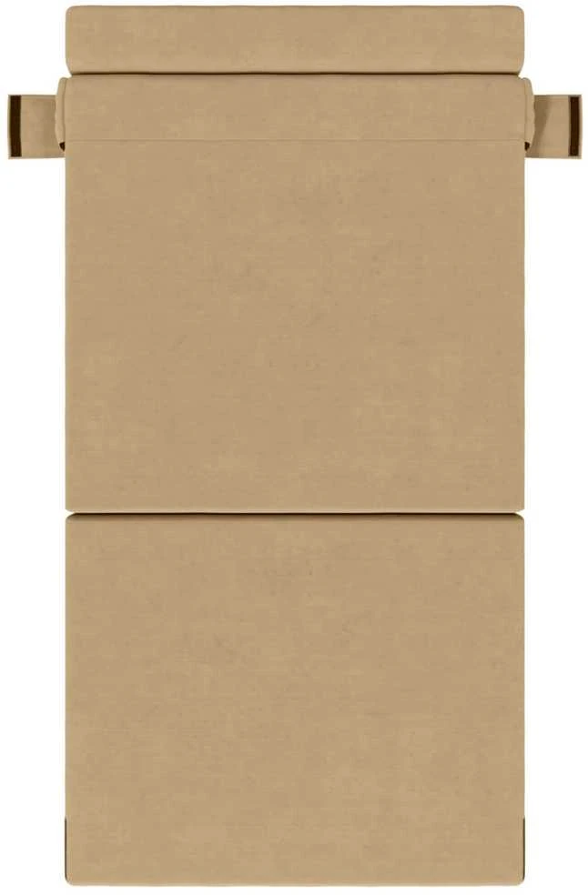 Sofa Sulankstomas Sofos Lova Žalias pilkas 70 x 80 x 60 cm Audinys