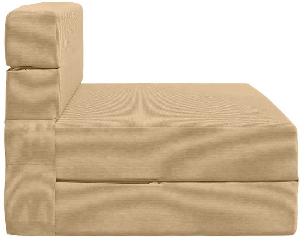 Sofa Sulankstomas Sofos Lova Žalias pilkas 70 x 80 x 60 cm Audinys