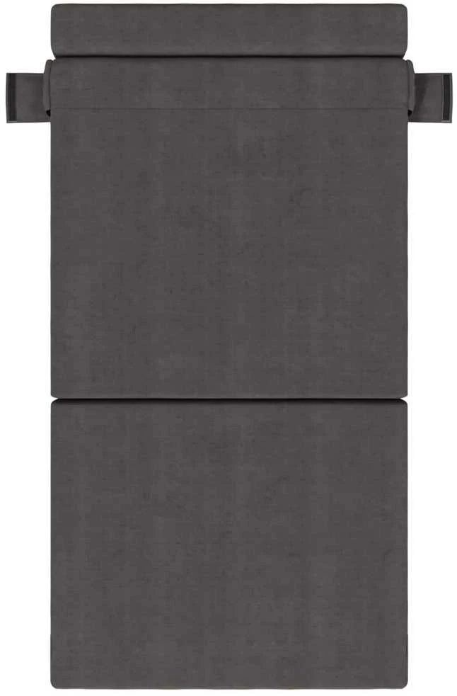 Sofa Sulankstomas Sofos Lova Tamsiai pilka 70 x 80 x 60 cm Audinys