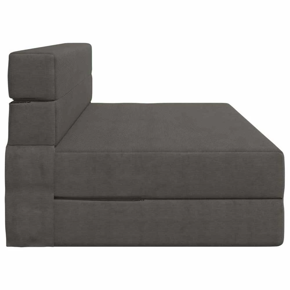 Sofa Sulankstomas Sofos Lova Tamsiai pilka 152 x 86,5 x 60 cm