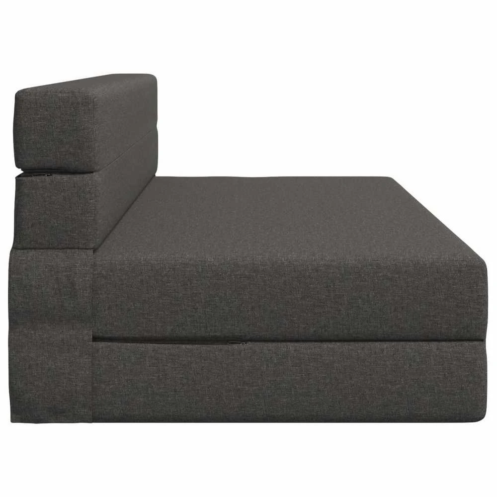 Sofa Sulankstomas Sofos Lova Tamsiai pilka 152 x 86,5 x 60 cm