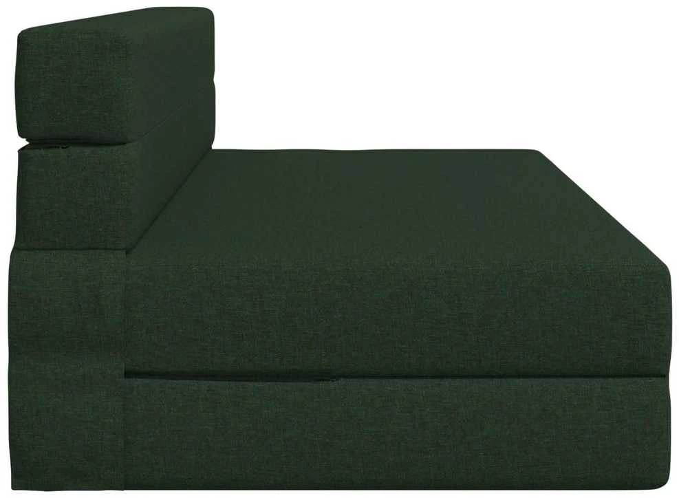 Sofa Sulankstomas Sofos Lova Tamsiai žalia 152 x 86,5 x 60 cm
