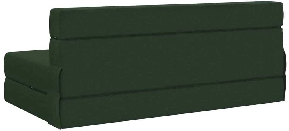 Sofa Sulankstomas Sofos Lova Tamsiai žalia 152 x 86,5 x 60 cm