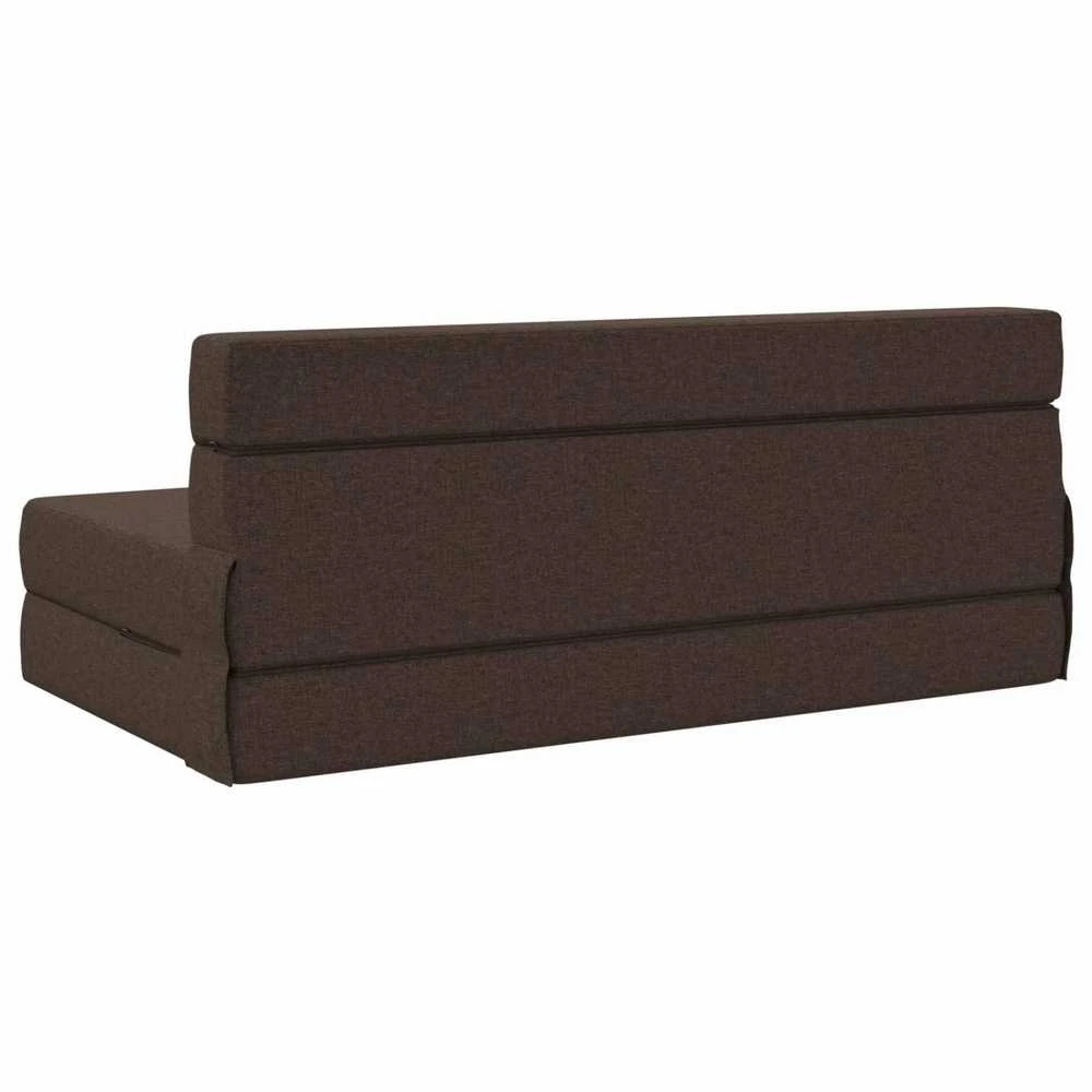 Sofa Sulankstomas Sofos Lova Taupe 152 x 86,5 x 60 cm Audinys