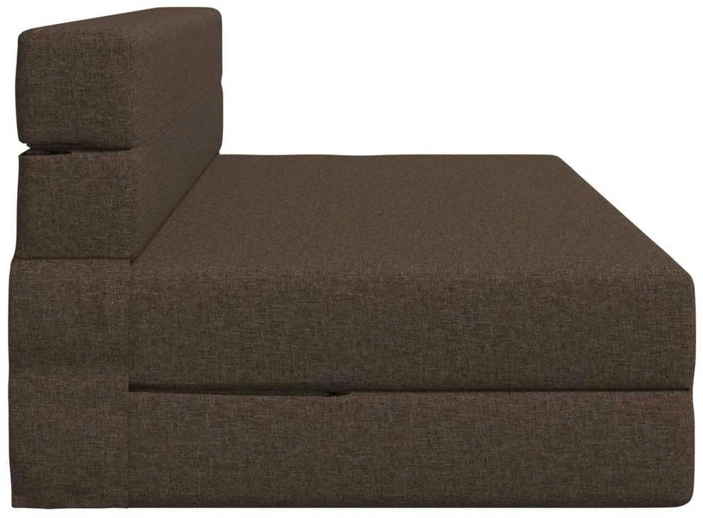 Sofa Sulankstomas Sofos Lova Taupe 152 x 86,5 x 60 cm Audinys