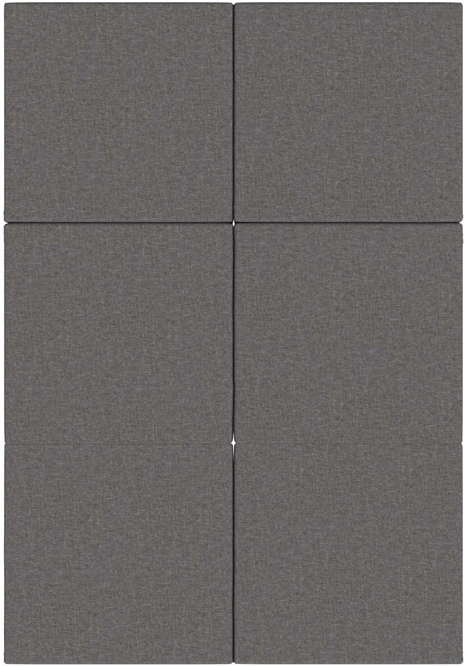 Čiužinys Sulankstomas Sofos Lova 140 x 67 x 15 cm Šviesiai pilka