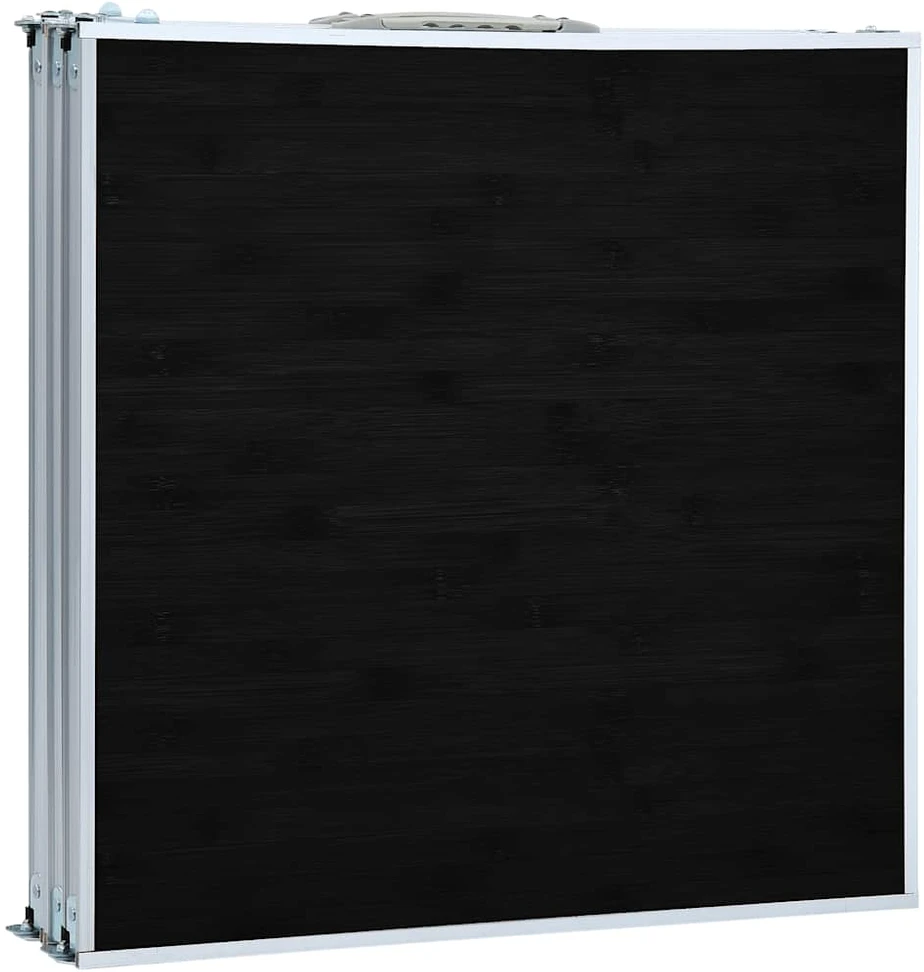 Sulankstomas stovyklavimo stalas, pilkas, 180x60cm, aliuminis