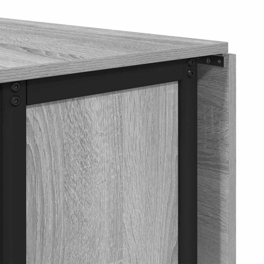 Sulankstomas valgomojo stalas su ratukais 130 x 80 x 76,5 cm