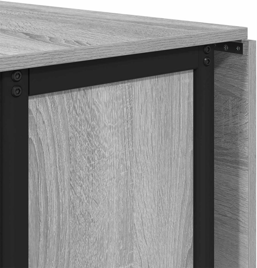 Sulankstomas valgomojo stalas su ratukais 130 x 80 x 76,5 cm