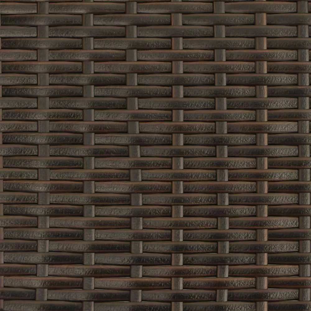Sulankstoma sodo kėdė Ruda ir grietinėlė 56 x 60 x 112 cm