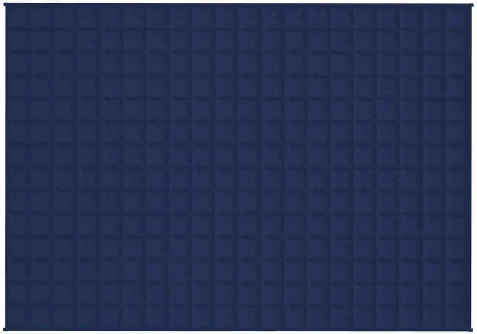 Sunki antklodė, mėlynos spalvos, 140x200cm, audinys, 6kg