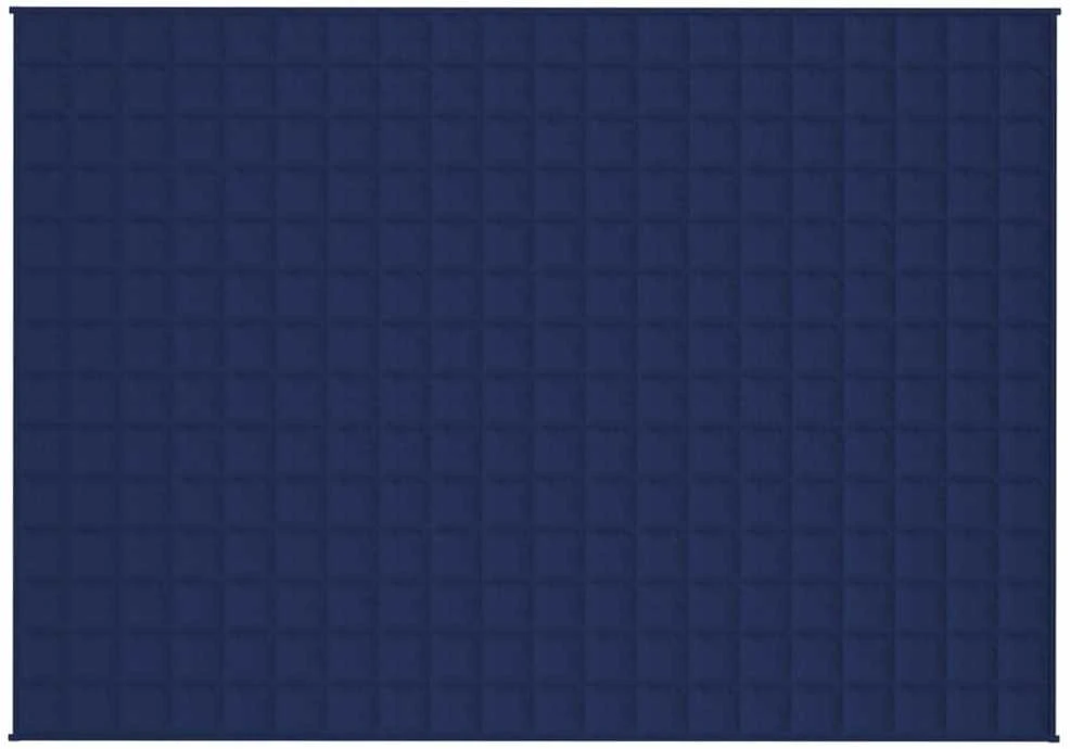 Sunki antklodė, mėlynos spalvos, 140x200cm, audinys, 10kg
