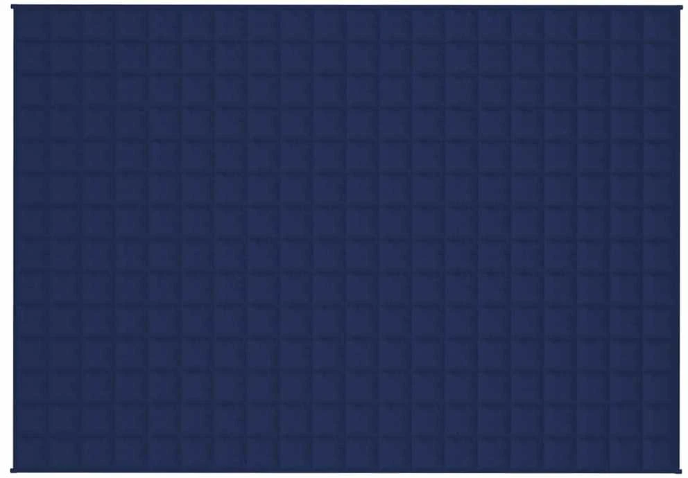 Sunki antklodė, mėlynos spalvos, 140x200cm, audinys, 6kg