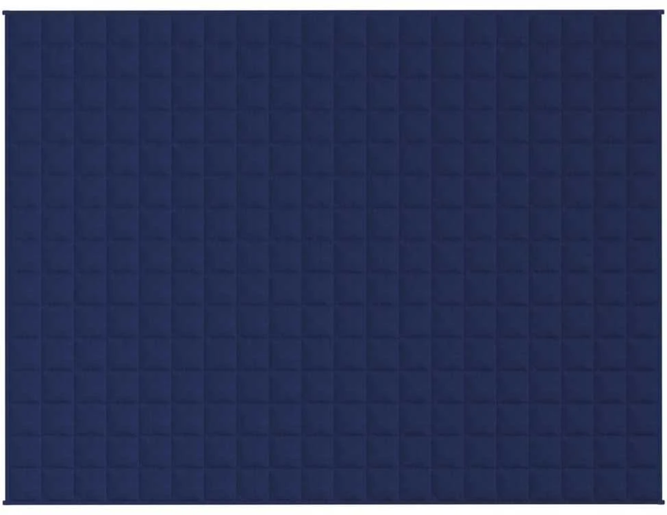Sunki antklodė, mėlynos spalvos, 152x203cm, audinys, 11kg