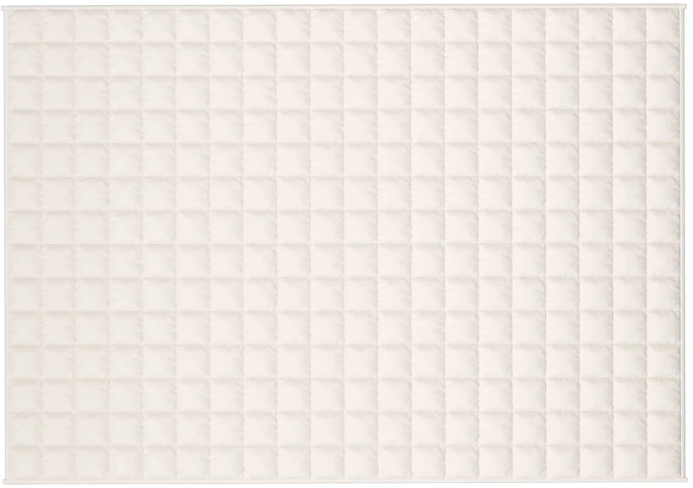 Sunki antklodė, šviesi kreminė, 137x200cm, audinys, 6kg