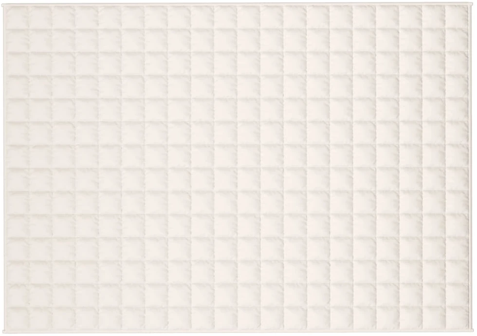 Sunki antklodė, šviesi kreminė, 138x200cm, audinys, 10kg