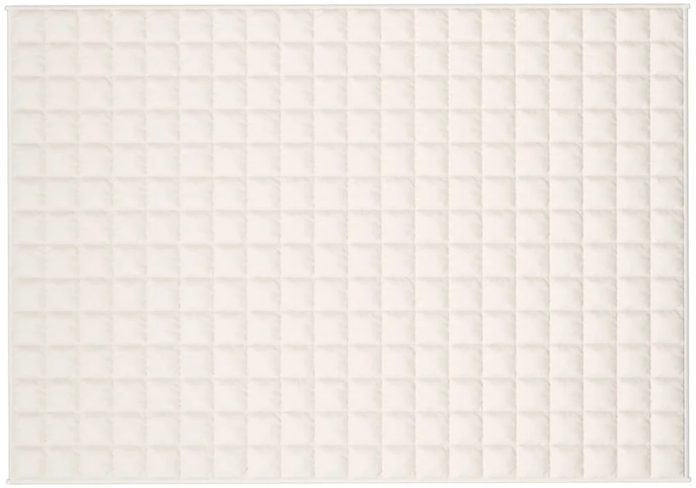 Sunki antklodė, šviesi kreminė, 140x200cm, audinys, 6kg