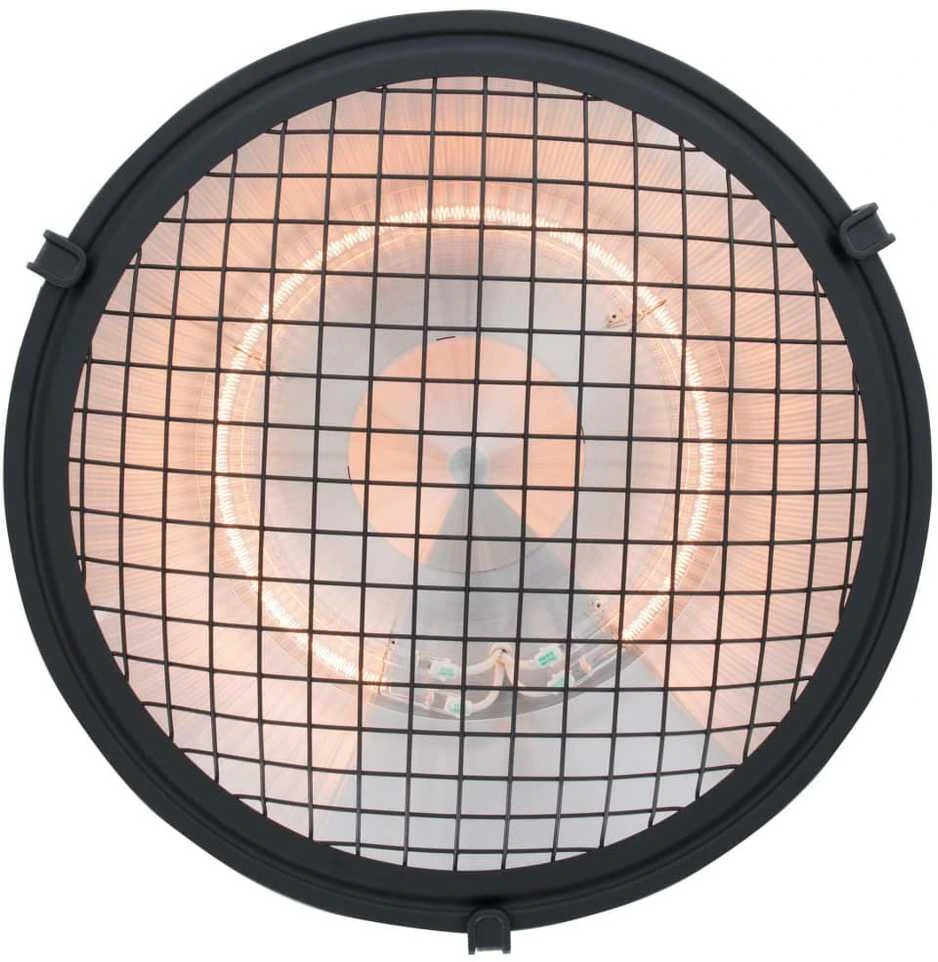 SUNRED | Šildytuvas | IND-2100H, Indus II Bright Kabantis | Infraraudonųjų spindulių | 2100 W | Juodas | IP44