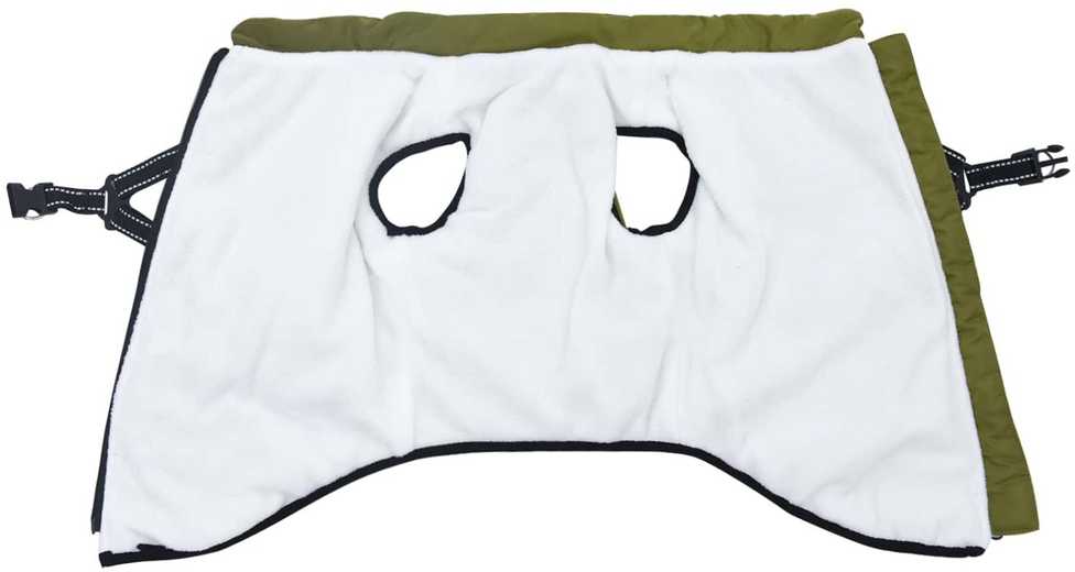 Šuns Kailinis Armijos Žalia L68 Fleece ir poliesteris