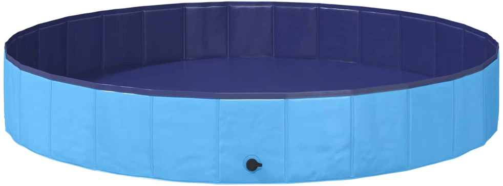 Šunų baseinas Ø200 x 30 cm Storas PVC Mėlyna